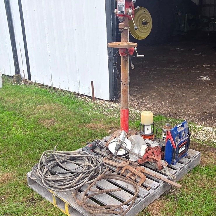 Drill Press & Tools