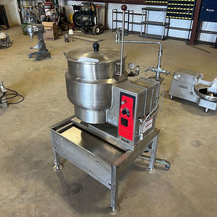 Vulcan K12ETT Electric Tilting Steam Kettle w/ Stand