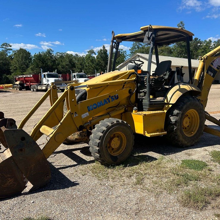 2007 Komatsu WB146-5 Loader Backhoe, 4,100hrs