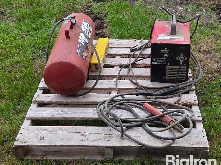 lincoln-electric-sp-100-welder-&-air-tank-image-6