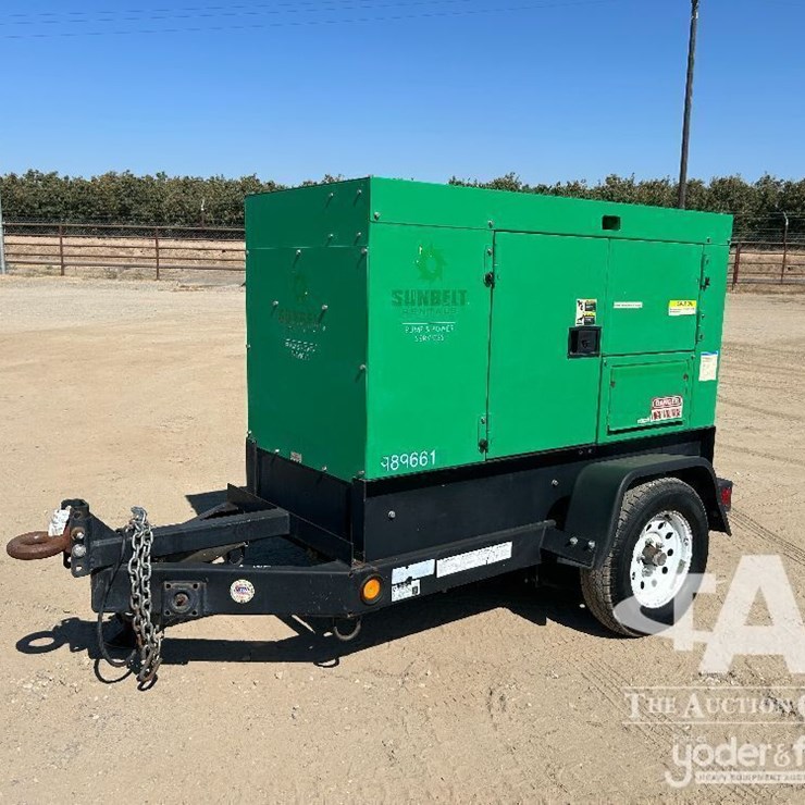 2016 Multiquip DCA25SSIU4F Generator, 20kw, isuzu diesel, portable.