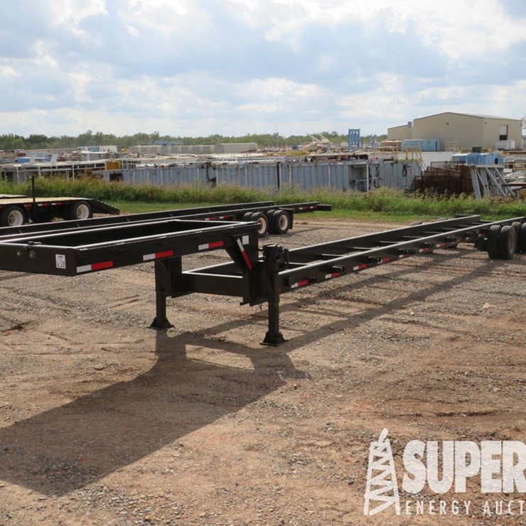 2012 DJ TRAILER 43'L T/A Tank Cradle Trailer