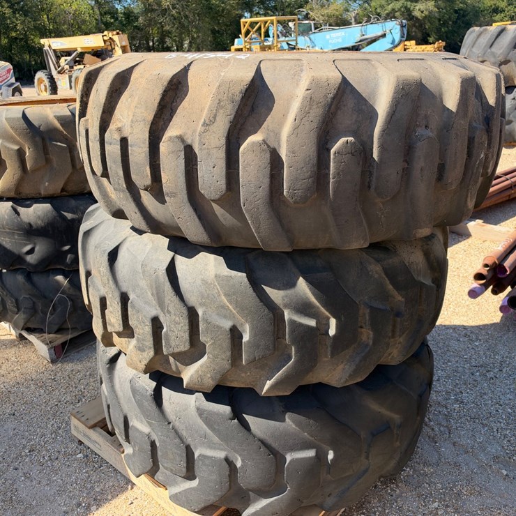 #41542 • (3) 17.5-25 EQUIPMENT TIRES