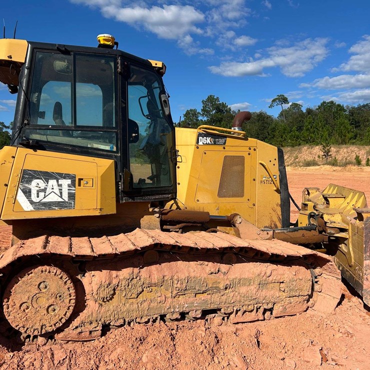 2015 Caterpillar D6K2 LGP Enclosed Cab Crawler Dozer (6,344 Hours)