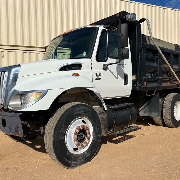 2007 International 7400 Tandem-Axle Dump Truck (181,761 Miles)