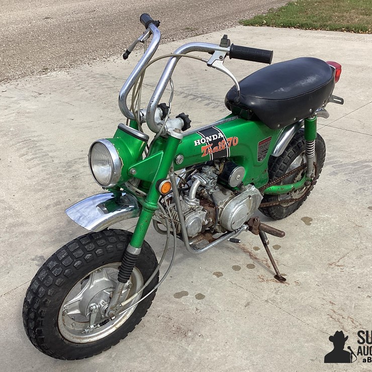 Run #195 - 1970 Honda Trail 70 Minibike