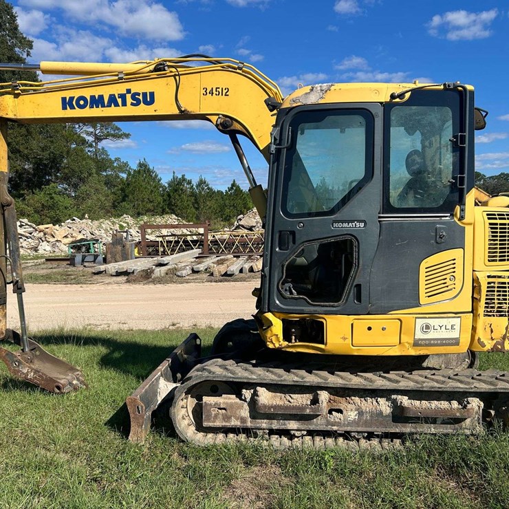 2018 Komatsu PC78US-10 Excavator (5,521 Hours)