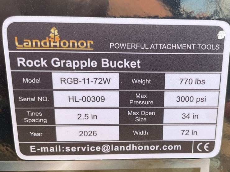 #4073-•-landhonor-72"-skid-steer-hydraulic-skeleton-grapple-bucket-attachment-image-9