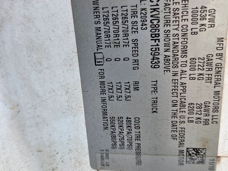 #7-•-2011-chevrolet-2500-4x4-service-truck-/-vin:-1gc1kvc86bf159439-/-328,114-miles-image-35