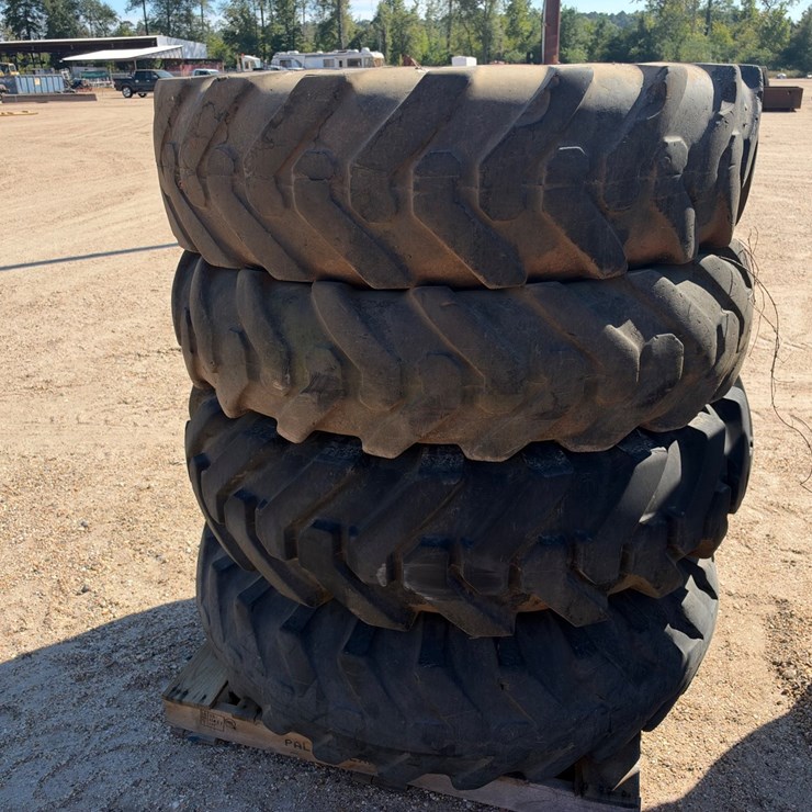 #41539 • (4)10.00-24TG EQUIPMENT TIRES