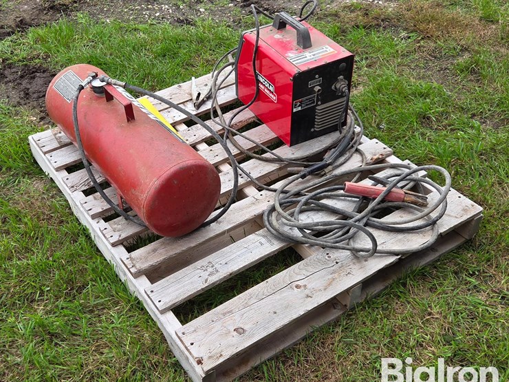 lincoln-electric-sp-100-welder-&-air-tank-image-7