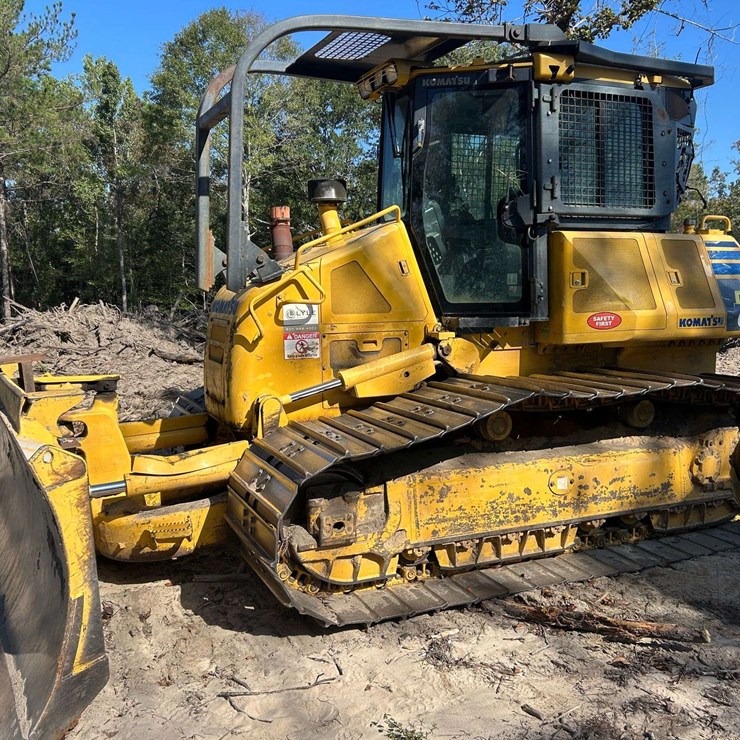 2014 Komatsu D61PX-23 LGP Enclosed Cab Crawler Dozer (4,893 Hours)