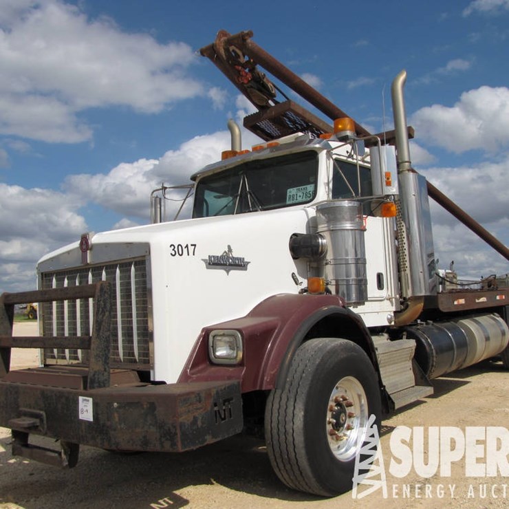 2007 KENWORTH T800 T/A Winch Pole Truck