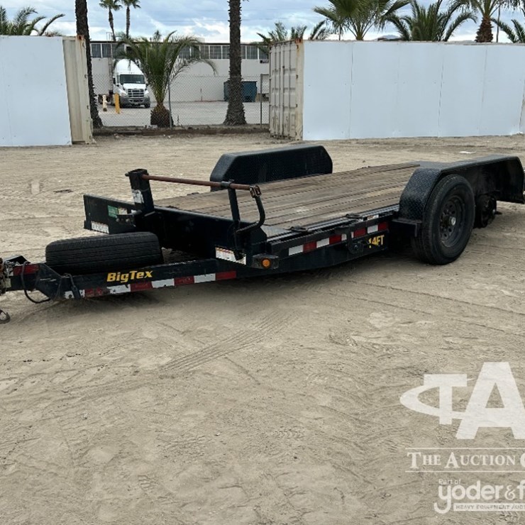 2020 Big Tex Tiltbed Equipment Trailer, 14' deck.