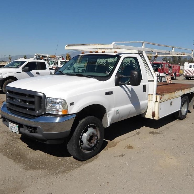 2003 Ford F450XL Flat Bed Truck