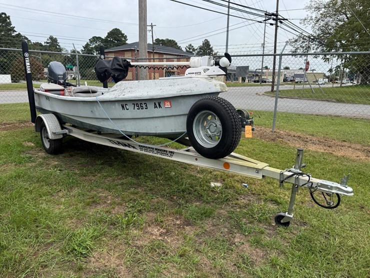 1977-16'-river-ox-fiberglass-tiller-steer-boat-low-hour-yamaha-f40la-40hp-4-stroke-tiller-steer-image-2