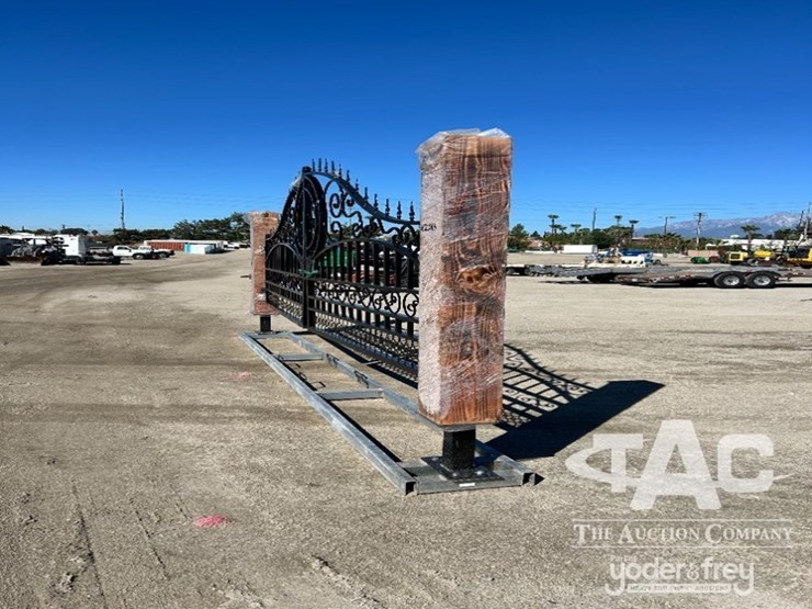 2026-earthygrounds-eg-10s-sc-20ft-double-swing-wrought-iron-driveway-gate-w/timber-posts,-scrollwork-construction-design.-image-2