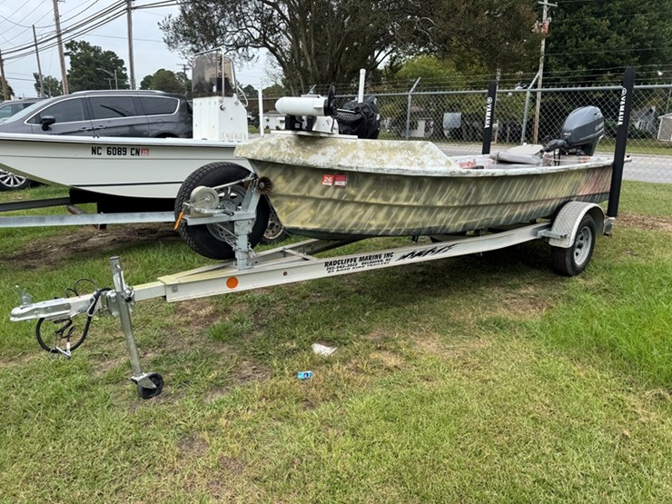 1977-16'-river-ox-fiberglass-tiller-steer-boat-low-hour-yamaha-f40la-40hp-4-stroke-tiller-steer-image-1