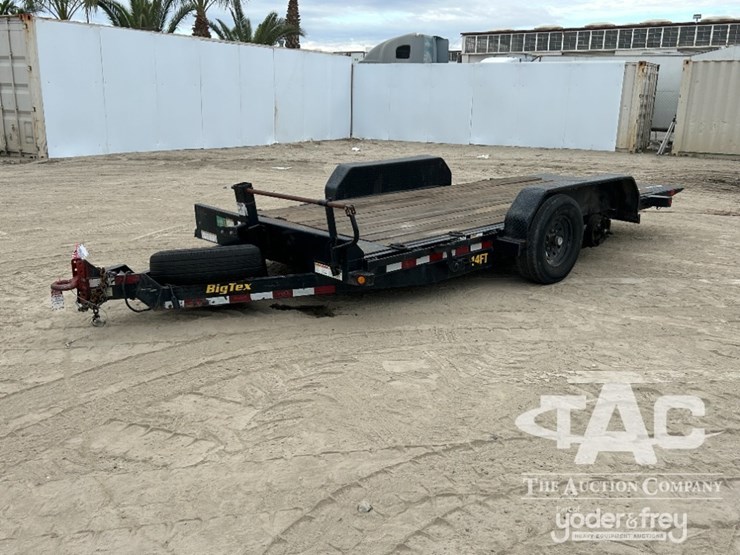 2020-big-tex-tiltbed-equipment-trailer,-14'-deck.-image-2