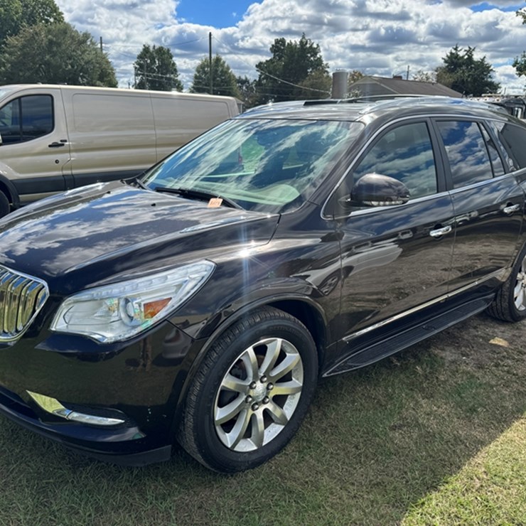 2013 BUICK ENCLAVE SUV - SALVAGE TITLE - 3.6L V6 - AUTO - 170,153 MILES SHOWING - 5GAKRDKD0DJ214462