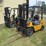 cat-dp25-diesel-forklift---semi-pneumatic-tire---3-stage-mast-3,101-hours-showing-image-1