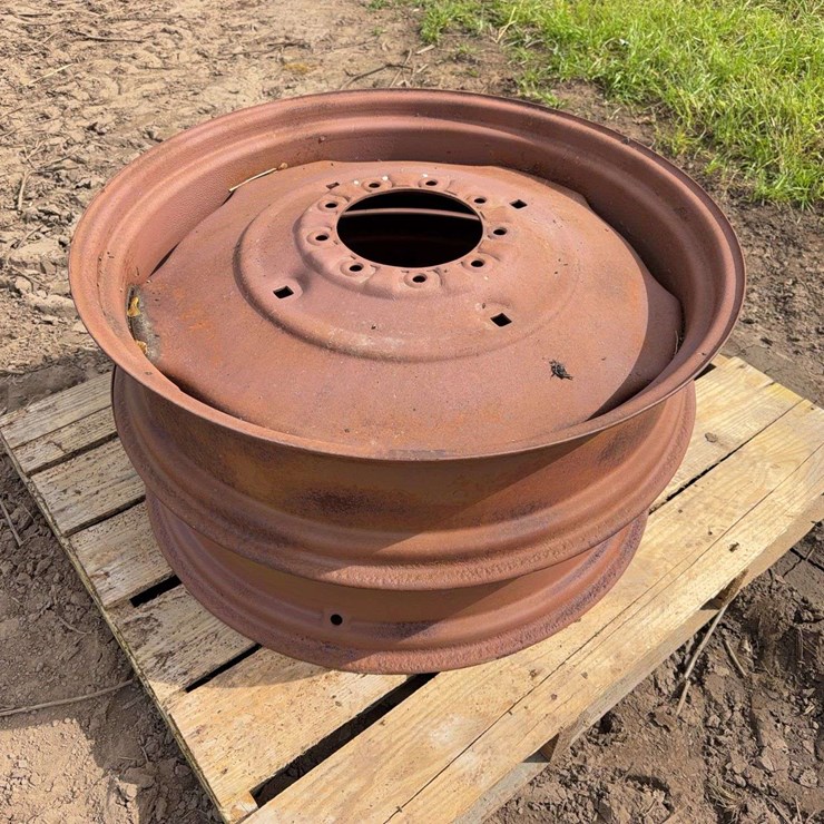 (2) Pressed Steel Wheels