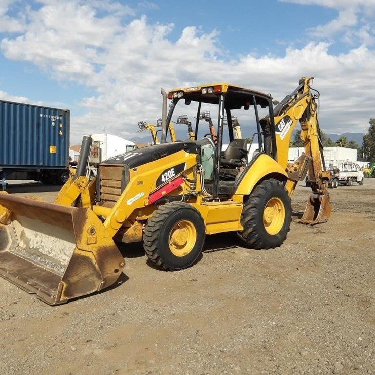 2008 Caterpillar 420E Loader Backhoe