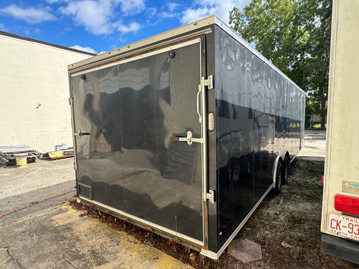 2021-rock-solid-cargo-28'-x-8.5'-enclosed-trailer-gvwr:-9,990-lb,-rear-ramp-door-and-side-door-image-3