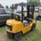 cat-dp25-diesel-forklift---semi-pneumatic-tire---3-stage-mast-3,101-hours-showing-image-3