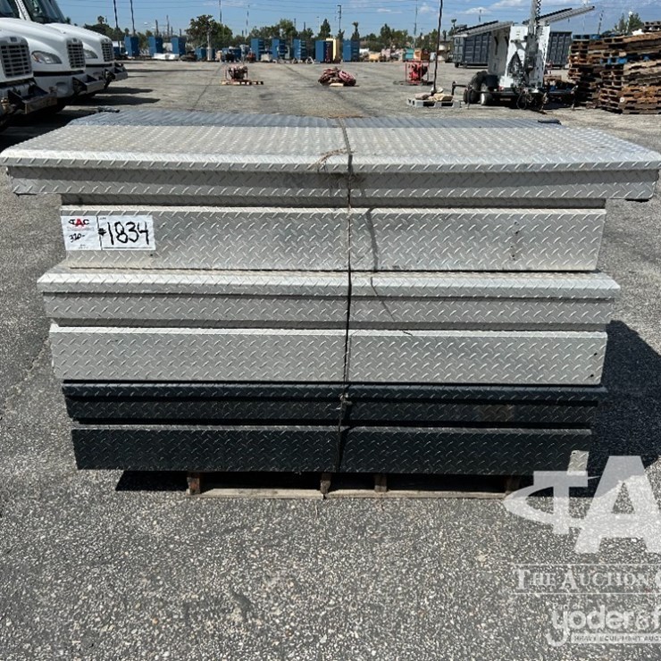APPROX. (10) TRUCK MOUNT TOOL BOXES.