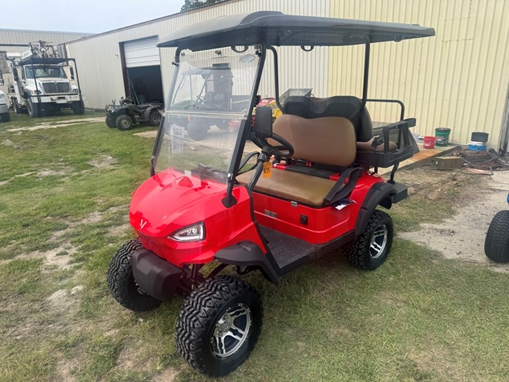 2023-vivid-ev-vl4-lifted-lsv-golf-cart-37-hours-showing---1v9v4epd1pf251164-image-1
