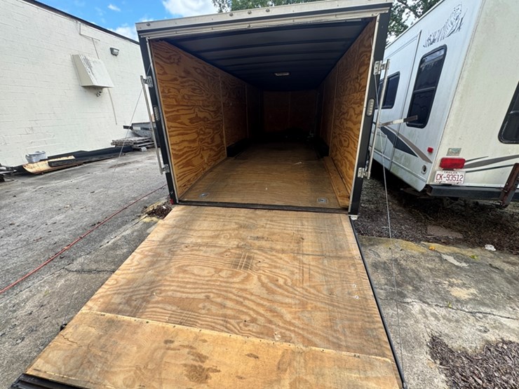 2021-rock-solid-cargo-28'-x-8.5'-enclosed-trailer-gvwr:-9,990-lb,-rear-ramp-door-and-side-door-image-5