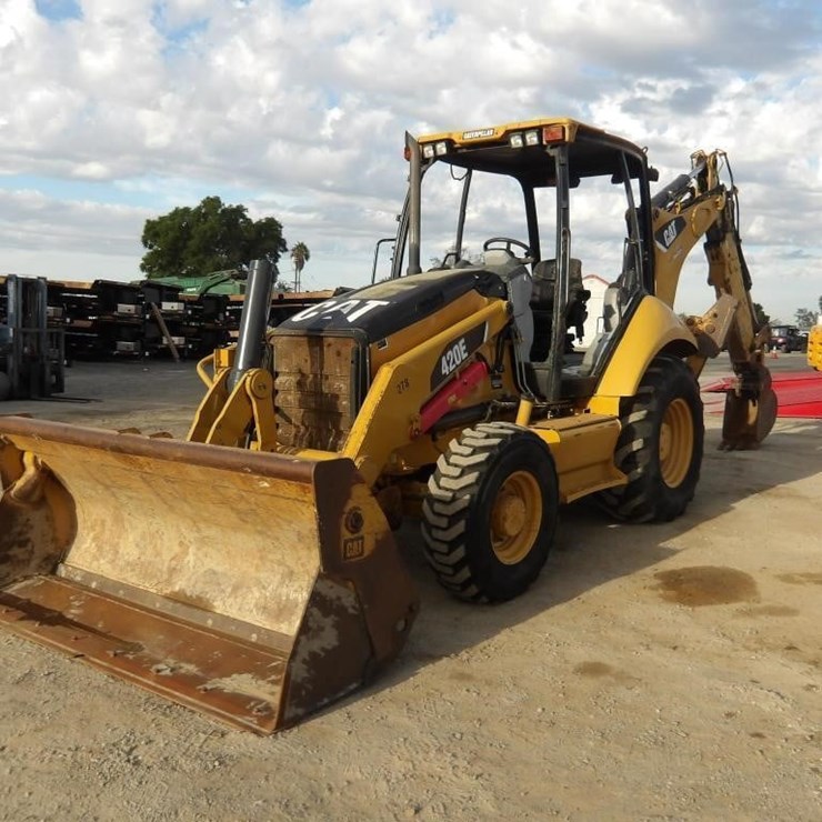 2008 Caterpillar 420E Loader Backhoe