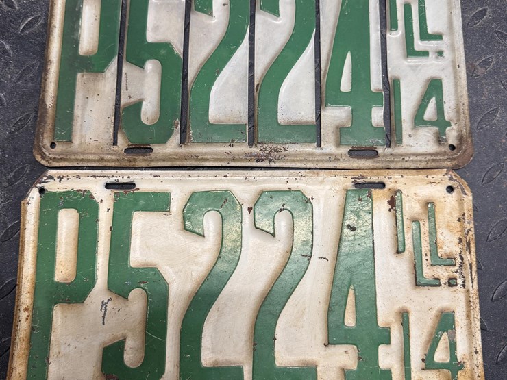 match-pair-of-1914-il-license-plate-image-1