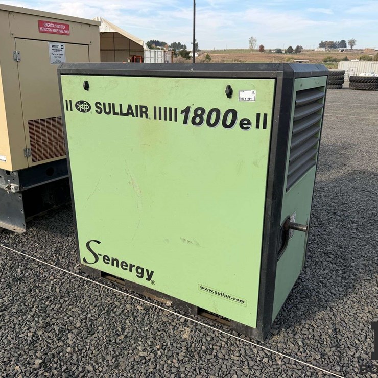 Sullair 1800E Rotary Screw Air Compressor