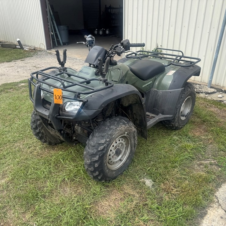 HONDA RANCHER ATV 4WD - 1,611 MILES SHOWING