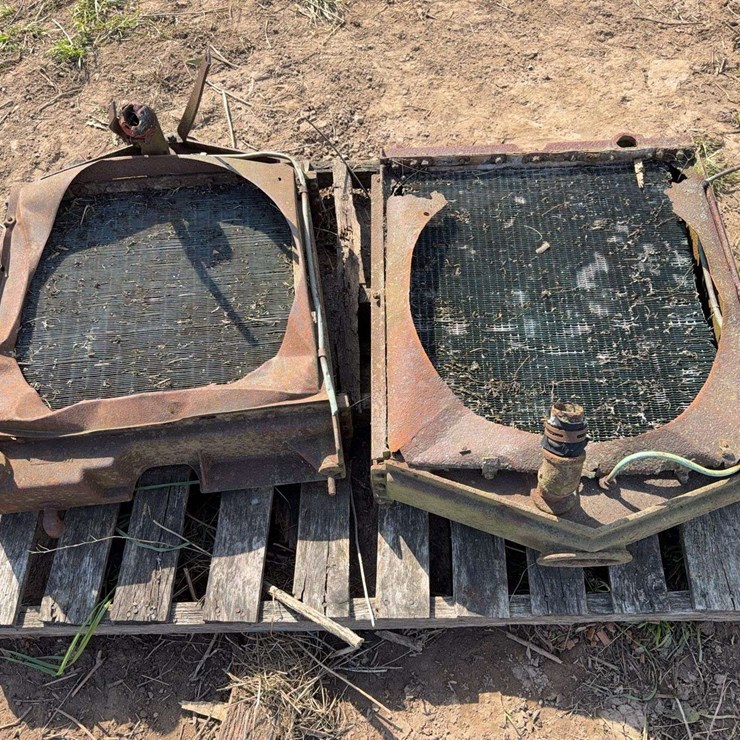 (2) Cletrac Radiators