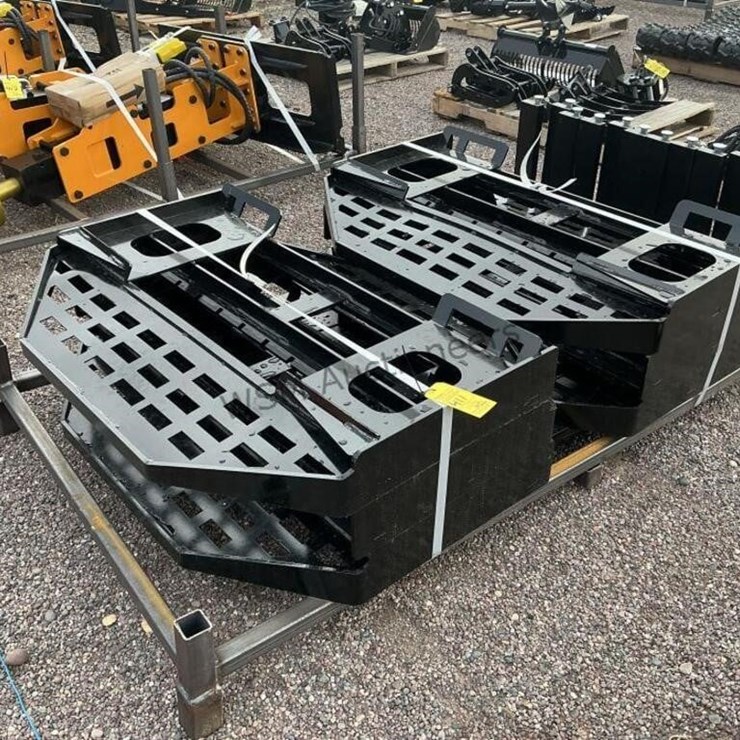 (6) 5FT FORK ATTACHMENTS FOR SKID STEER