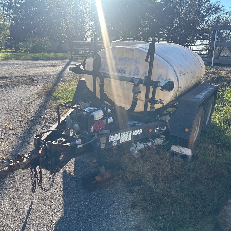 #2 • Water Pump & Tank Trailer