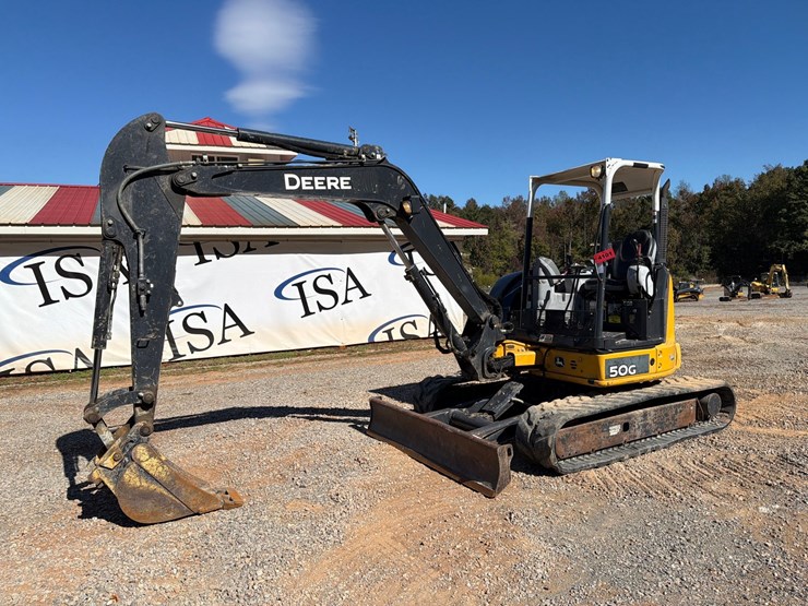 #4101-•-john-deere-50g-mini-excavator-image-1