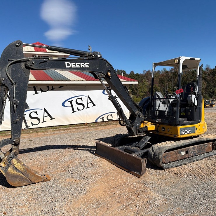 #4101 • John Deere 50G Mini Excavator