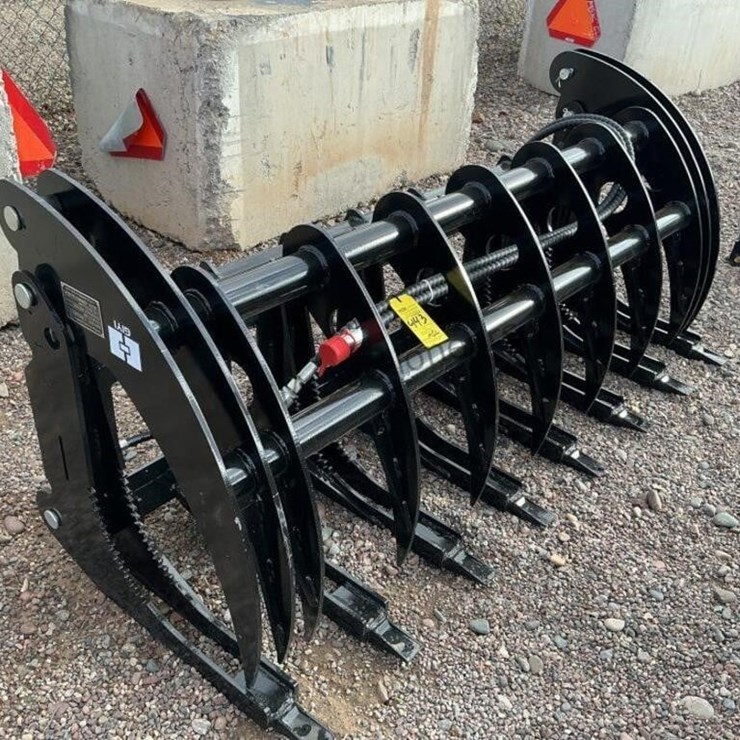 2026 GIYI 72IN LOG GRAPPLE FOR SKID STEER