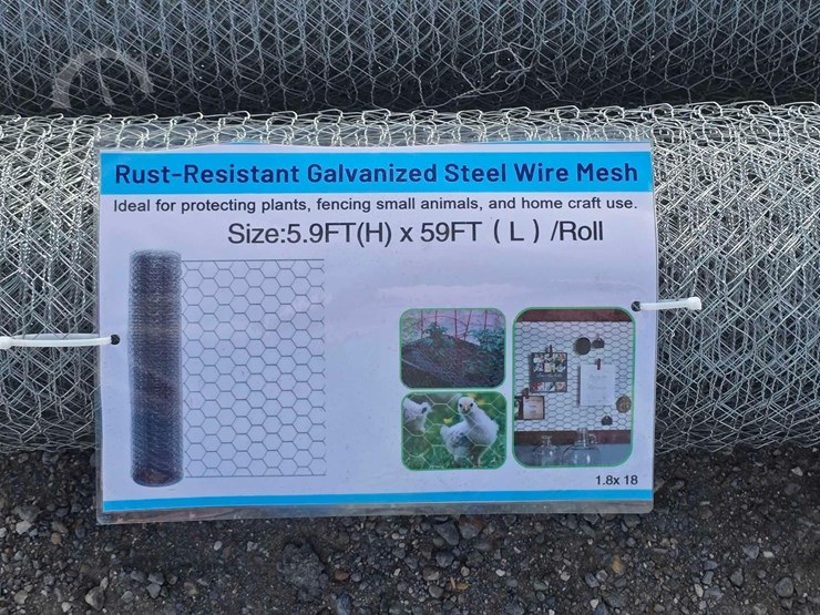 qty.-(2)-rust-resistant-galvanized-steel-wire-mesh-image-2