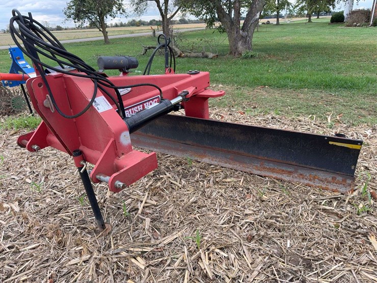 bushog-model-160-12ft-3pt-blade,-hyd.-angle,-tilt,-and-swing,-s/n--12-10360-image-5