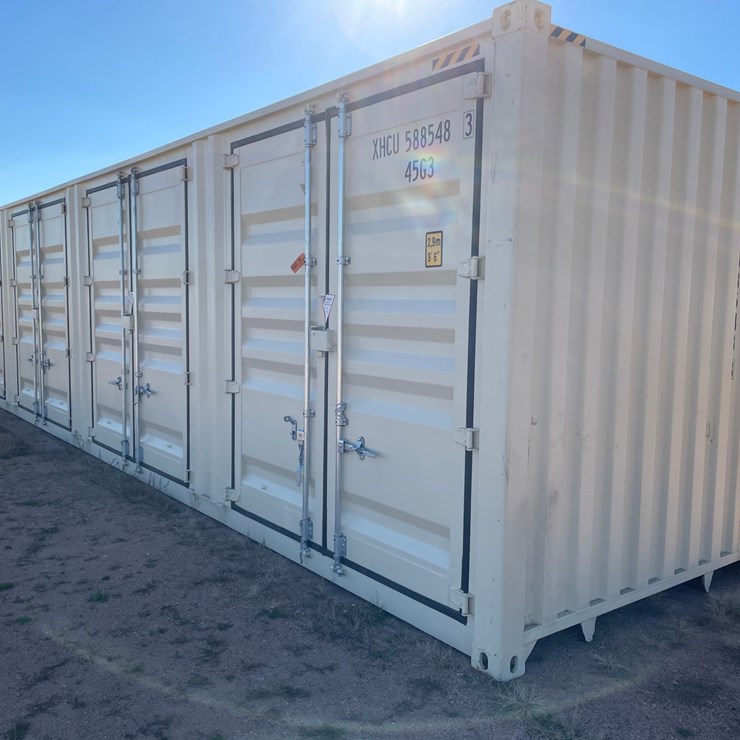 #3749 • 40' High Cube Multi Door Shipping Container