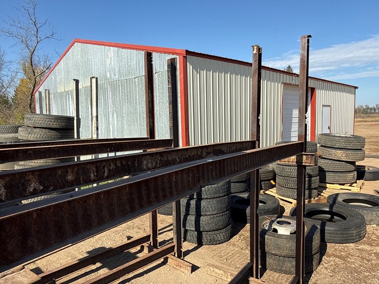 #6955-•-(2)-shop-made-steel-tire-racks-image-6