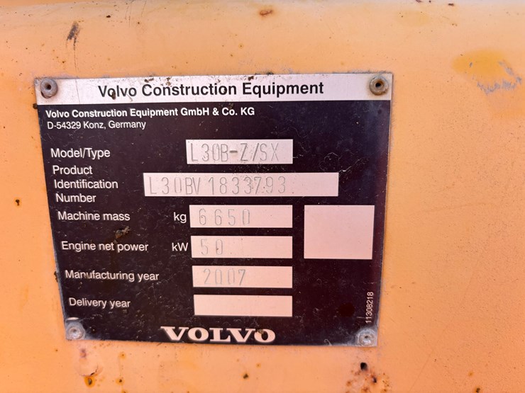 #1895-•-2007-volvo-l30b-z/sx-pro-wheel-loader-image-52