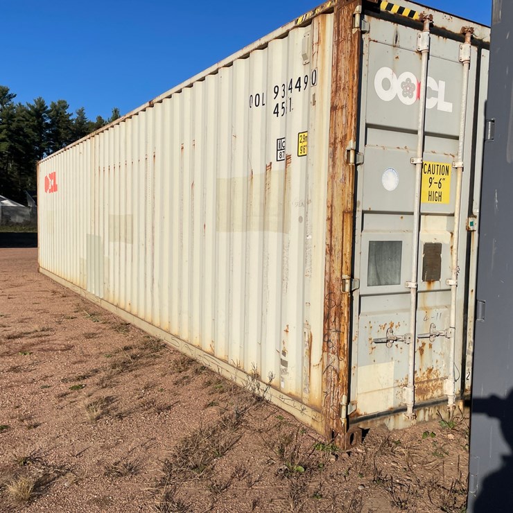 #3771 • 40' High Cube Storage Container