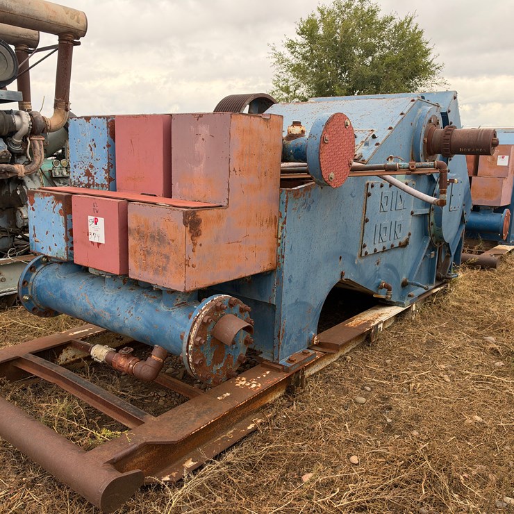 TRIPLEX MUD PUMP, SKIDDED 16’L x 8’W