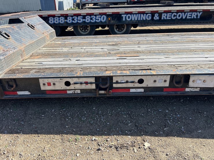 #6917-•-2005-xl-60-mfg-tandem-axle-detachable-gooseneck-lowboy-semi-trailer-(has-wi-title)-image-21